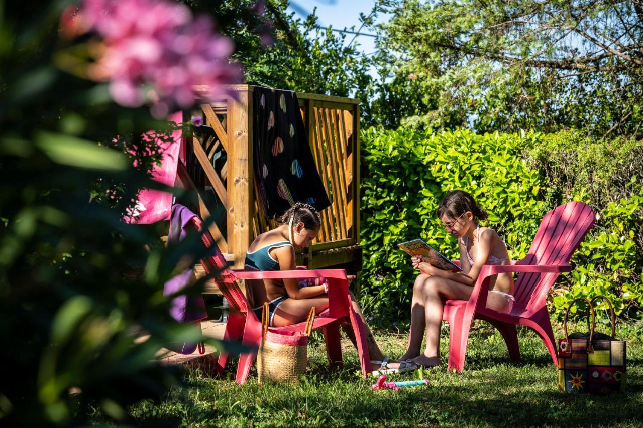 Charmant Camping Familiale 3 Etoiles Vue 360 Plage Piscine A Debordement Empl Xxl Лабом Экстерьер фото